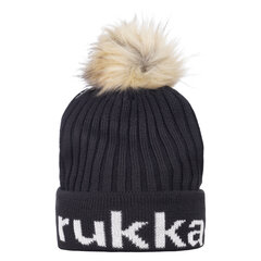 Зимняя шапка Rukka ULLAVA, черная цена и информация | Женские шапки | 220.lv