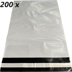 Курьерский конверт с липкой лентой LDPE 260 x 360 + 50 мм, в упаковке 200 шт. цена и информация | Канцелярия | 220.lv