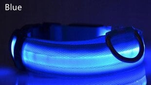 LED ошейник для домашних животных цена и информация | Ошейники, подтяжки для собак | 220.lv