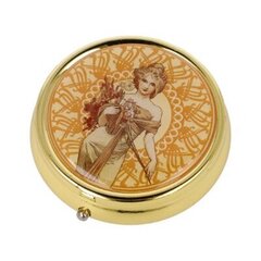 Tablešu kastīte Alphonse Mucha - Pavasaris цена и информация | Другие оригинальные подарки | 220.lv