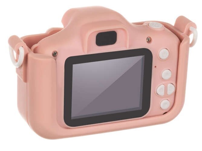 Digitālā kamera bērniem Kruzzel, rozā cena un informācija | Digitālās fotokameras | 220.lv