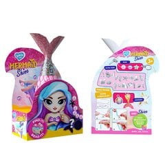 Antistresa rotaļlieta Slaims Mermaid Shine Pink un Charms pārsteigums cena un informācija | Modelēšanas un zīmēšanas piederumi | 220.lv