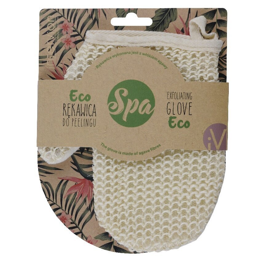 Pīlinga cimds Inter-vion Exfoliating Glove Eco, 1 gab. cena un informācija | Dušas želejas, eļļas | 220.lv