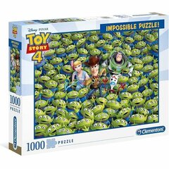 Головоломка Clementoni Toy Story 4: Impossible Puzzle 1000 Предметы цена и информация | Пазлы | 220.lv