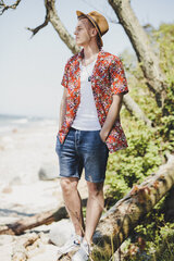 Мужская гавайская рубашка Tacky Beach цена и информация | Мужские футболки | 220.lv