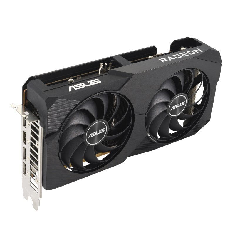 Asus Dual Radeon RX 6600 V2 8GB GDDR6 (DUAL-RX6600-8G-V2) цена и информация | Videokartes (GPU) | 220.lv