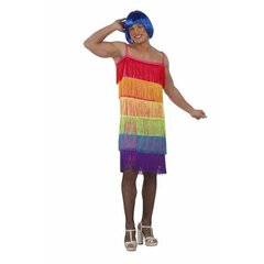 Kostīms pieaugušajiem My Other Me Rainbow Kleita Ar bārkstīm 54 Izmērs cena un informācija | Karnevāla kostīmi, maskas un parūkas | 220.lv