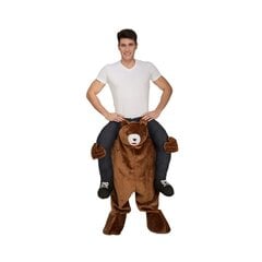Маскарадные костюмы для взрослых My Other Me Ride-On Один размер Медведь цена и информация | Карнавальные костюмы, парики и маски | 220.lv