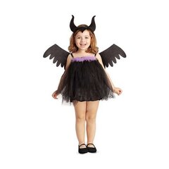 Kostīms bērnam My Other Me Maleficent cena un informācija | Karnevāla kostīmi, maskas un parūkas | 220.lv