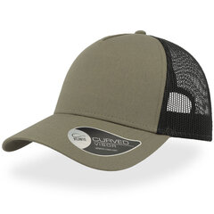 Beisbola cepure RAPPER COTTON OLIVE BLACK cena un informācija | Vīriešu cepures, šalles, cimdi | 220.lv