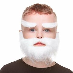 False beard My Other Me Balts cena un informācija | Karnevāla kostīmi, maskas un parūkas | 220.lv