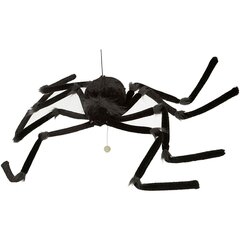 Helovīna Dekorācijas My Other Me Licht Zirneklis ar skaņu (120 x 23 x 10 cm) cena un informācija | Karnevāla kostīmi, maskas un parūkas | 220.lv