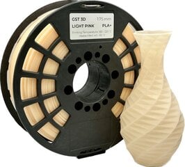 GST 3D filament PLA+ Light pink цена и информация | Smart устройства и аксессуары | 220.lv