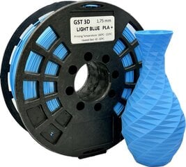 GST 3D filament PLA+ Light blue cena un informācija | Smart ierīces un piederumi | 220.lv