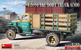 Līmējošais modelis MiniArt 38067 U.S. Stake Body Truck G506 1/35 cena un informācija | Līmējamie modeļi | 220.lv