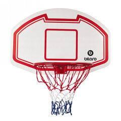 Basketbola dēlis ar grozu Bilaro Indiana 90x60cm цена и информация | Баскетбольные щиты | 220.lv