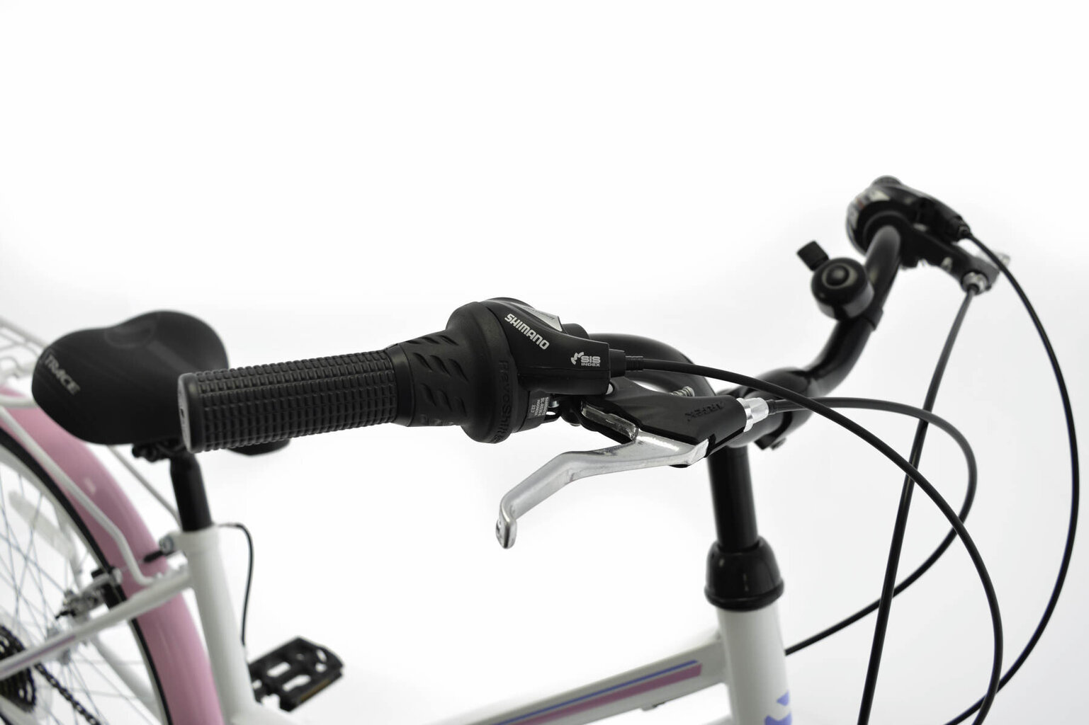 Sieviešu velosipēds Kands Laguna vs-3, 155-175 cm augumam, Shimano, 26" , Balts цена и информация | Velosipēdi | 220.lv