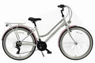 Sieviešu velosipēds Kands Laguna vs-3, 155-175 cm augumam, Shimano, 26" , Balts цена и информация | Велосипеды | 220.lv