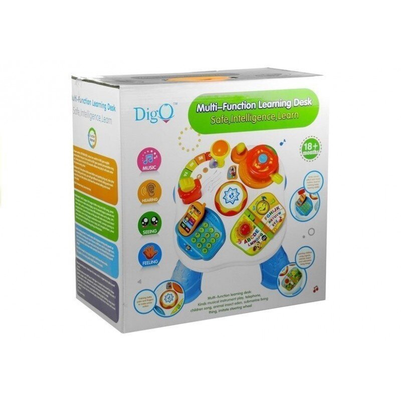 Daudzfunkcionāls izglītojošs galds Lean Toys цена и информация | Rotaļlietas zīdaiņiem | 220.lv