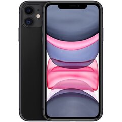 Apple iPhone 11 64GB Black MHDA3RM/A cena un informācija | Mobilie telefoni | 220.lv