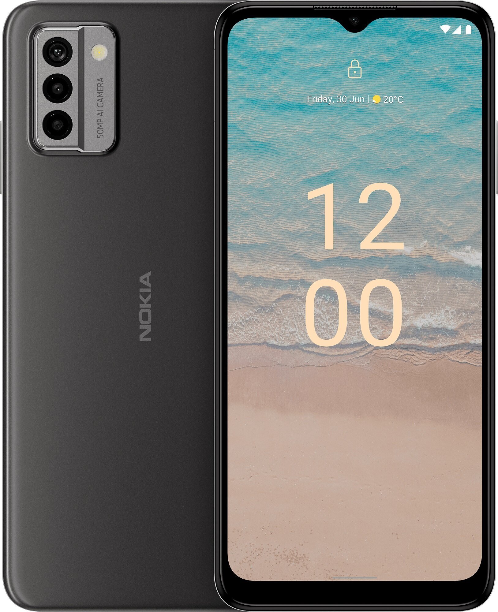 Телефон Nokia G22 Dual SIM TA-1528 4/64GB Meteor Gray цена | 220.lv