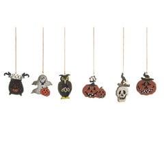 Декор на Хэллоуин DKD Home Decor (6 штук) цена и информация | Карнавальные костюмы, парики и маски | 220.lv