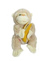 Mīkstā rotaļlieta Monkey Sandy, 28 cm cena un informācija | Mīkstās (plīša) rotaļlietas | 220.lv