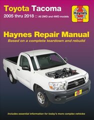 Toyota Tacoma 2006 Thru 2018 Haynes Repair Manual cena un informācija | Ceļojumu apraksti, ceļveži | 220.lv