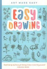 Easy Drawing: Simple step-by-step lessons for learning to draw in more than just pencil, Volume 2 цена и информация | Книги об искусстве | 220.lv