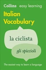 Easy Learning Italian Vocabulary: Trusted Support for Learning 2nd Revised edition, Easy Learning Italian Vocabulary: Trusted Support for Learning cena un informācija | Svešvalodu mācību materiāli | 220.lv