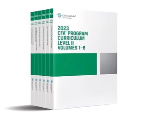 2023 CFA Program Curriculum Level II Box Set cena un informācija | Ekonomikas grāmatas | 220.lv