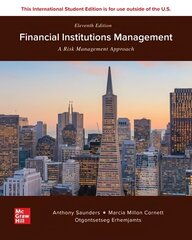 ISE Financial Institutions Management: A Risk Management Approach 11th edition цена и информация | Книги по экономике | 220.lv