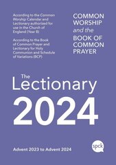 Common Worship Lectionary 2024 цена и информация | Энциклопедии, справочники | 220.lv