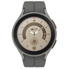 Samsung Galaxy Watch 5 Pro (BT, 45 mm), Gray Titanium SM-R920NZTAEUB цена и информация | Смарт-часы (smartwatch) | 220.lv