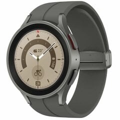 Samsung Galaxy Watch 5 Pro (BT, 45 mm), Gray Titanium SM-R920NZTAEUB цена и информация | Смарт-часы (smartwatch) | 220.lv