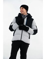 Luhta мужская зимняя куртка KAURIALA, серо-черная цена и информация | Мужские куртки | 220.lv