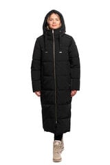 Женское зимнее пальто Luhta HEINIS, черное цена и информация | Женские куртки | 220.lv