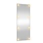Sienas spogulis ar LED gaismām vidaXL, 40x100 cm cena un informācija | Spoguļi | 220.lv