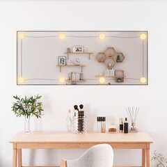 Sienas spogulis ar LED gaismām vidaXL, 40x100 cm cena un informācija | Spoguļi | 220.lv