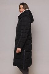 Женское зимнее пальто Rino&Pelle KEILAFUR, черное цена и информация | Женские пальто | 220.lv