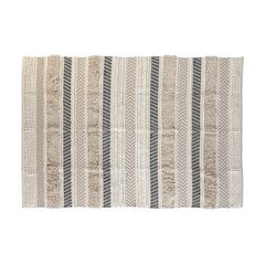 Paklājs DKD Home Decor 230 x 160 x 1 cm Melns Bēšs Kokvilna Boho cena un informācija | Paklāji | 220.lv