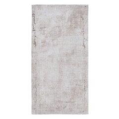Paklājs 80 x 150 cm Poliesters Kokvilna Pelēkbrūns cena un informācija | Paklāji | 220.lv
