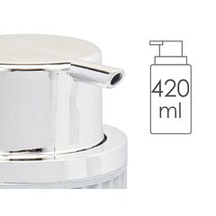 Дозатор мыла Серый Пластик 32 штук (450 ml) цена и информация | Аксессуары для ванной комнаты | 220.lv