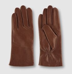 Кожаные перчатки для женщин Rino&Pelle ANNICA, коричневый цвет цена и информация | Женские перчатки | 220.lv