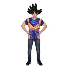 Kostīms pieaugušajiem My Other Me Goku t-krekls cena un informācija | Karnevāla kostīmi, maskas un parūkas | 220.lv