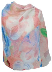 Тонкий платок женский с цветочным орнаментом цена и информация | Женские шарфы, платки | 220.lv