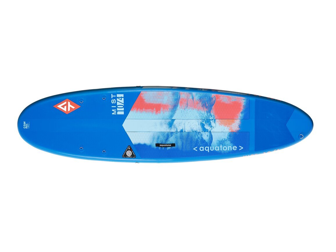 SUP dēlis Aquatone Mist Compact 10.4 (315x81x15cm) цена и информация | SUP dēļi, sērfa dēļi un piederumi | 220.lv