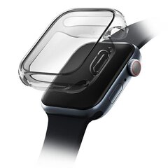 UNIQ etui Garde Apple Watch Series 7|8 41mm. szary|smoked grey цена и информация | Аксессуары для смарт-часов и браслетов | 220.lv