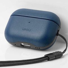 Uniq case Terra AirPods Pro 2 gen. Genuine Leather blue|space blue cena un informācija | Austiņas | 220.lv