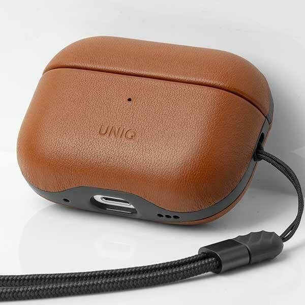 Uniq case Terra AirPods Pro 2 gen. Genuine Leather brown|toffee brown cena un informācija | Austiņas | 220.lv